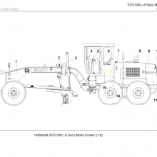 SANY grader 190C spare parts A2106510000